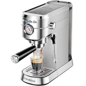 Casabrews Silver Espresso Machine